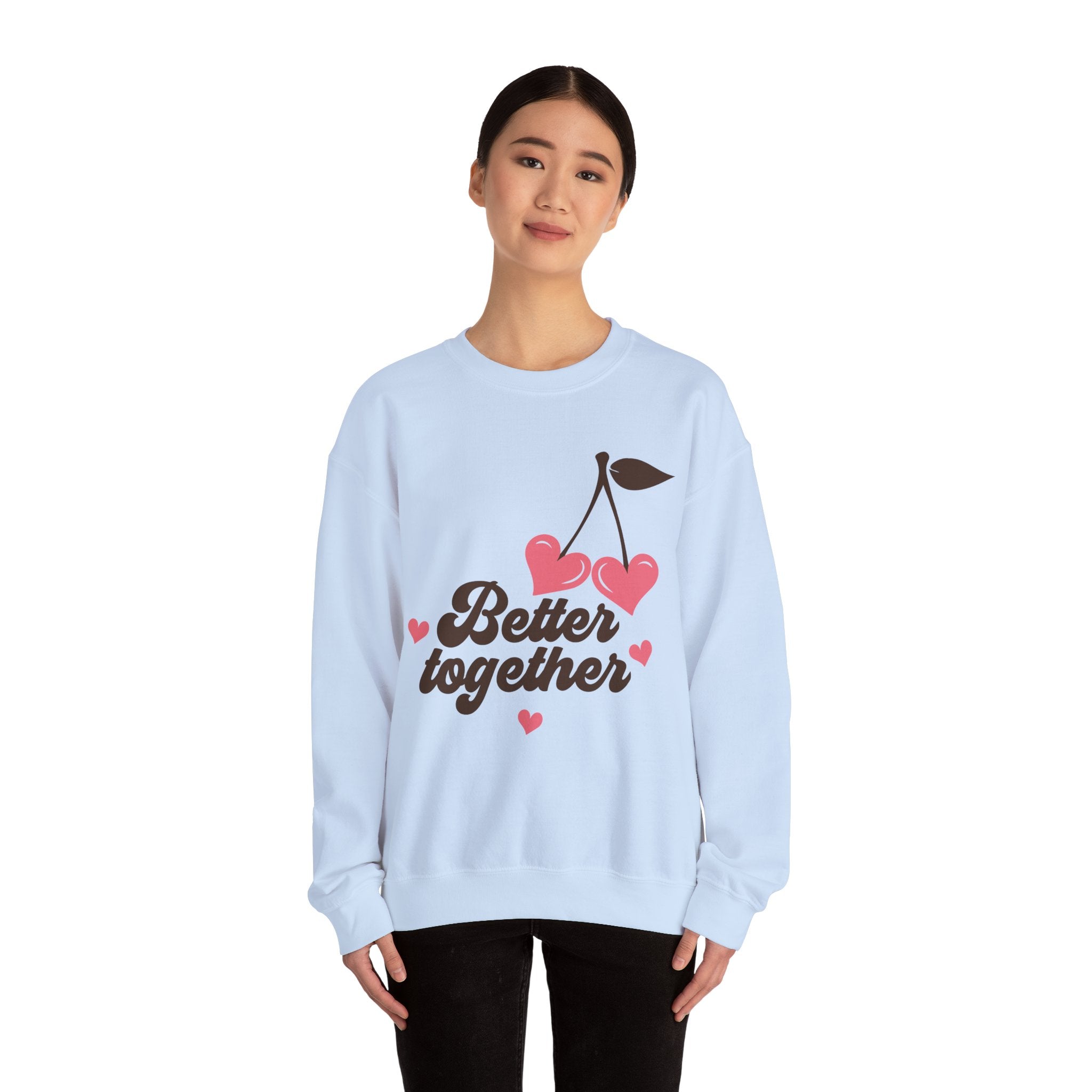Better Together Valentines Sweatshirt – Cozy Couple Valentine’s Day Crewneck