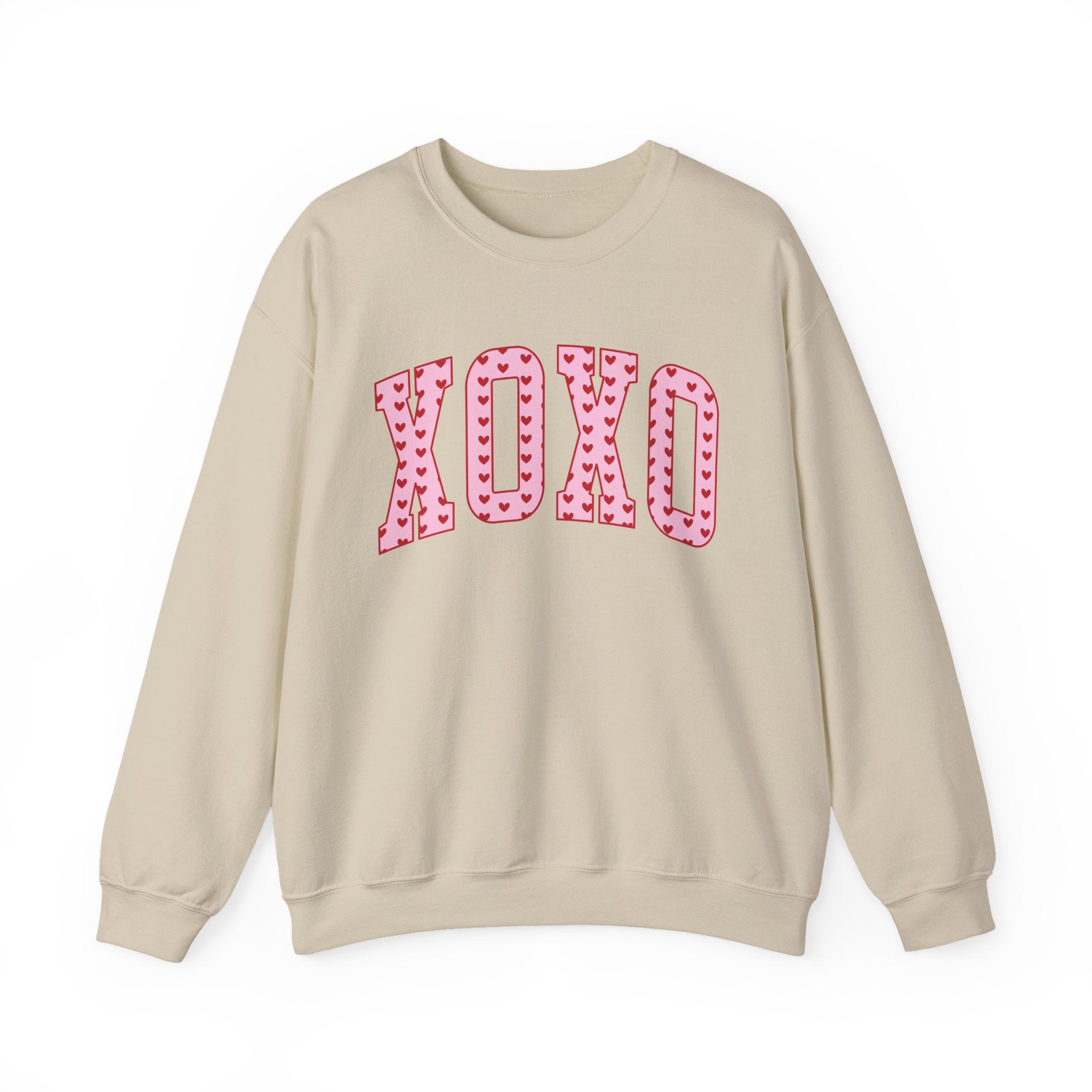 XOXO Valentines Sweatshirt – Cute Valentine’s Day Crewneck Sweatshirt
