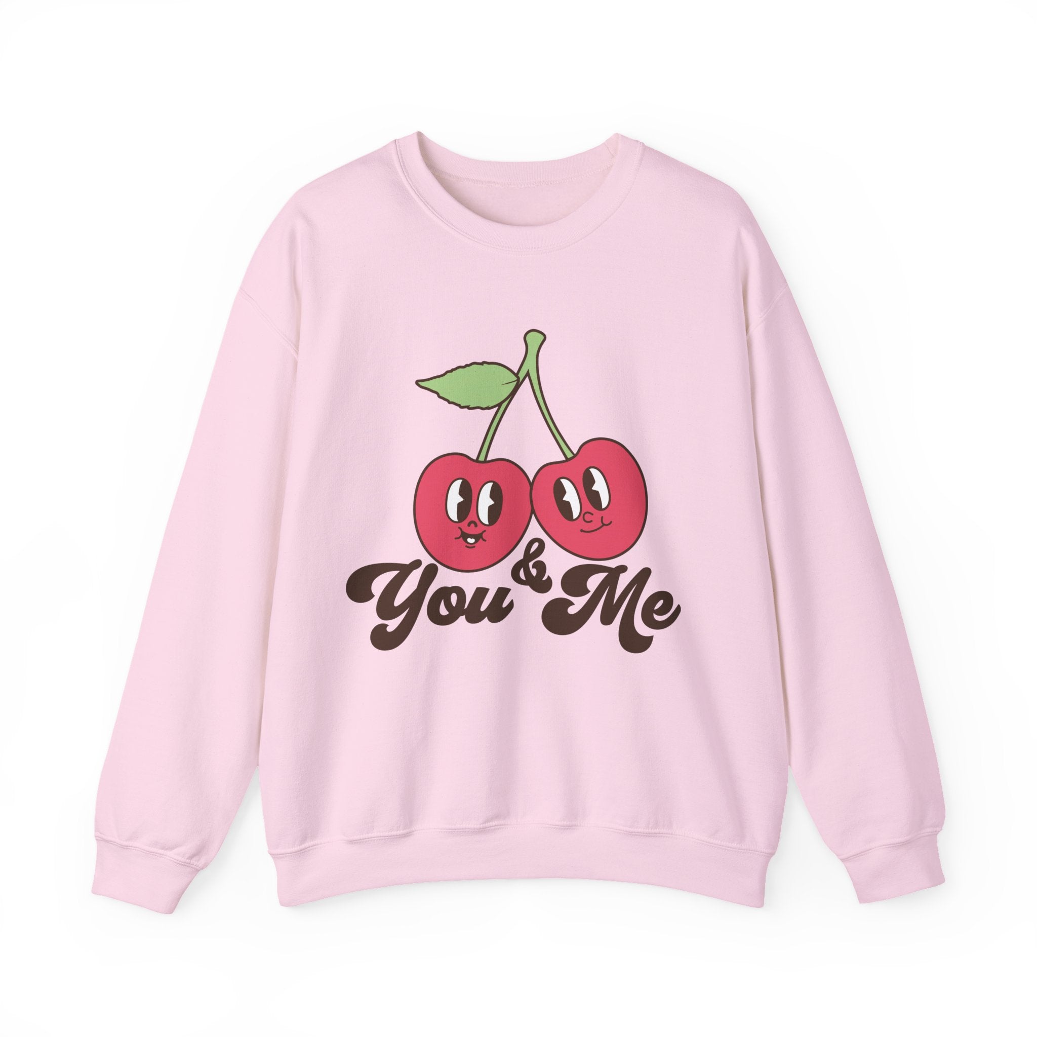 You and Me Valentines Sweatshirt – Cozy Couple Valentine’s Day Crewneck