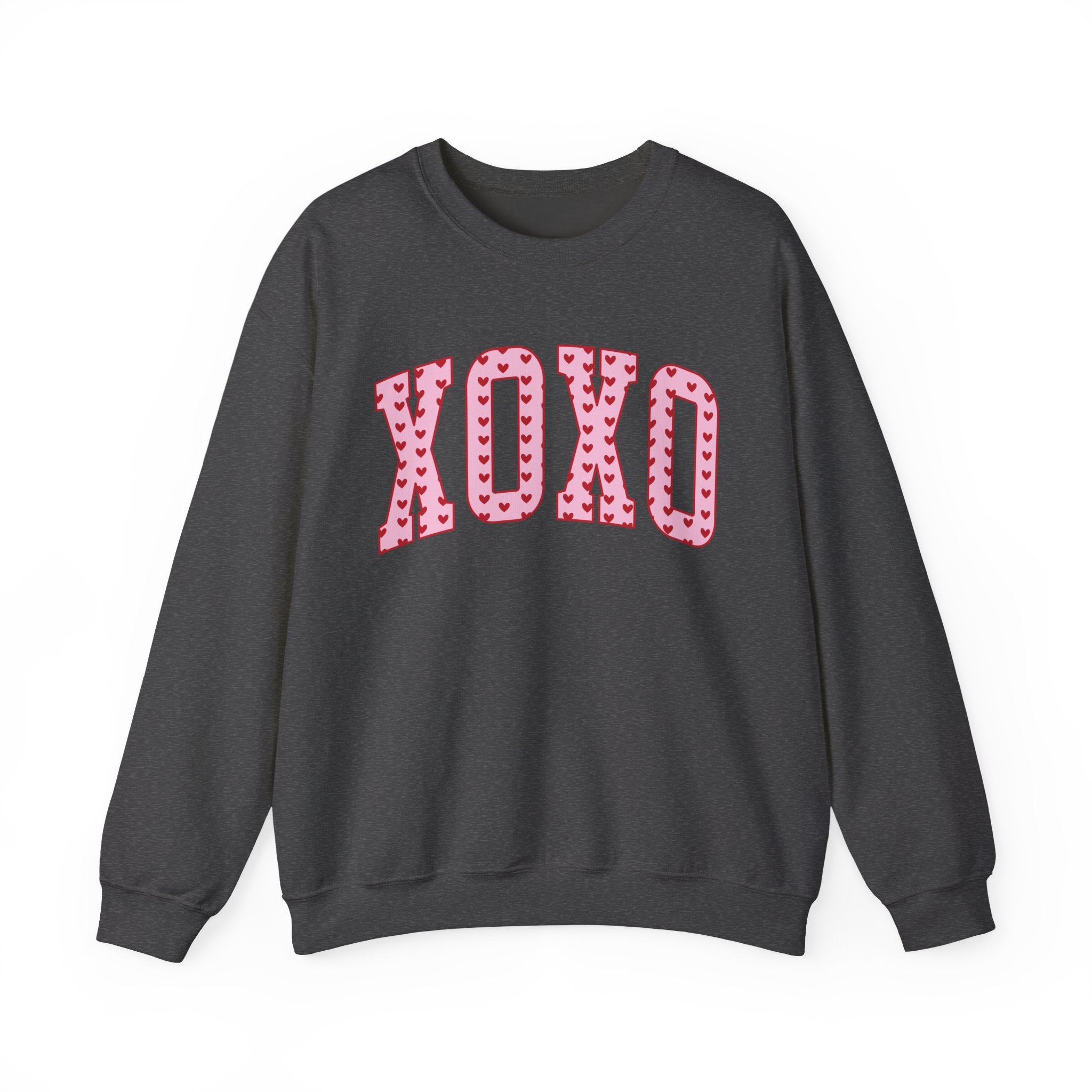 XOXO Valentines Sweatshirt – Cute Valentine’s Day Crewneck Sweatshirt