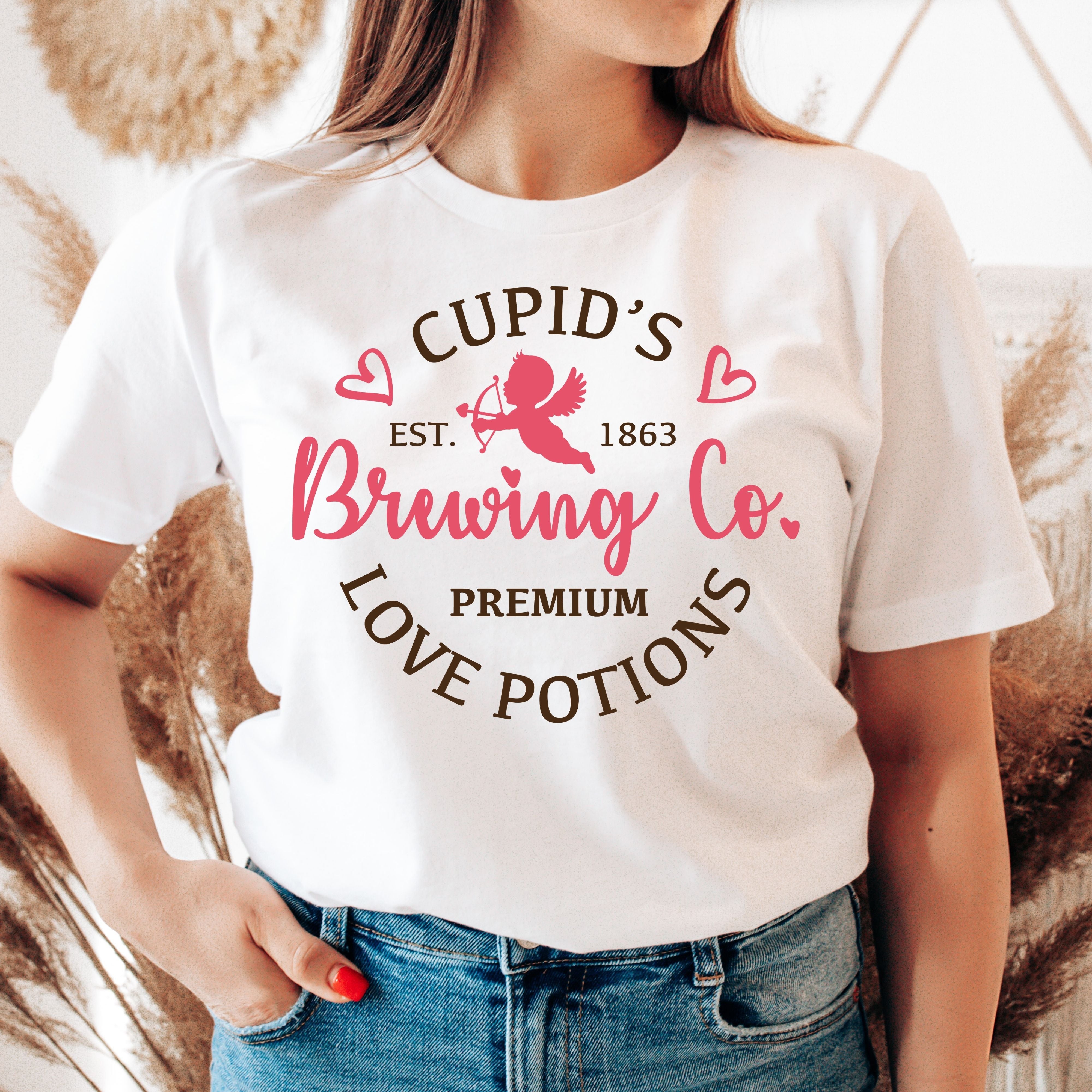 Cupid’s Brewing Co. Valentines Shirt – Funny Valentine’s Day Beer Tee