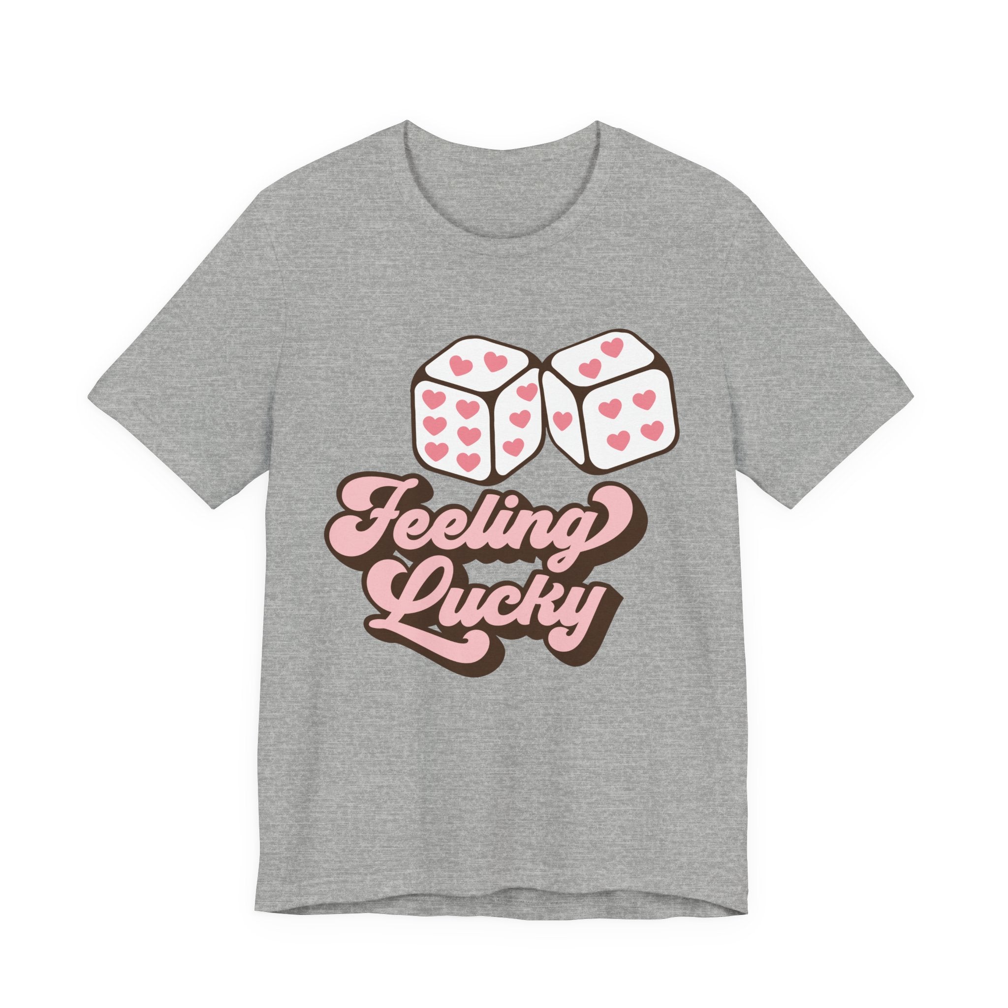 Feeling Lucky Valentines Shirt – Cute Valentine’s Day Love Tee