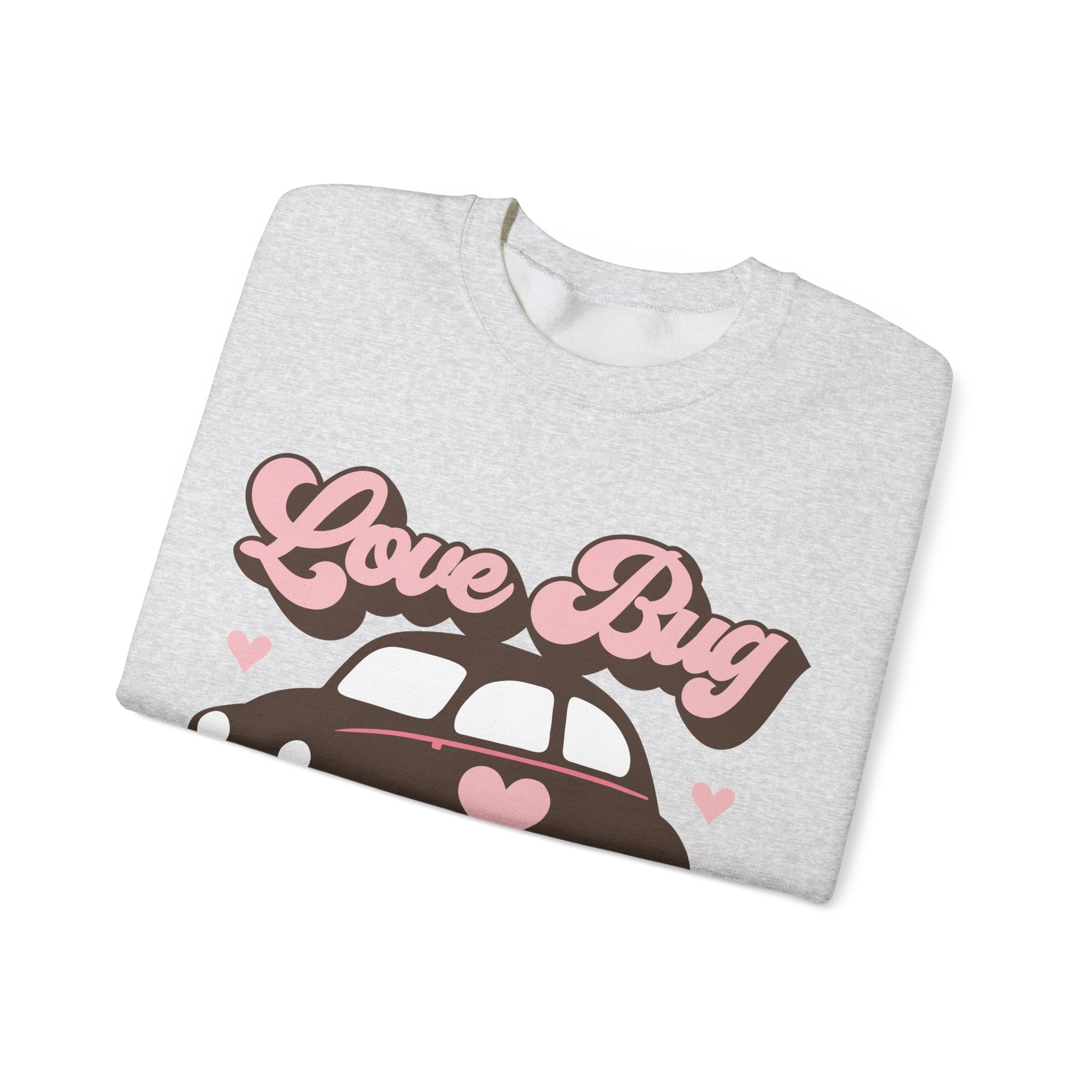 Love Bug Valentines Sweatshirt – Cute Valentine’s Day Crewneck Sweatshirt