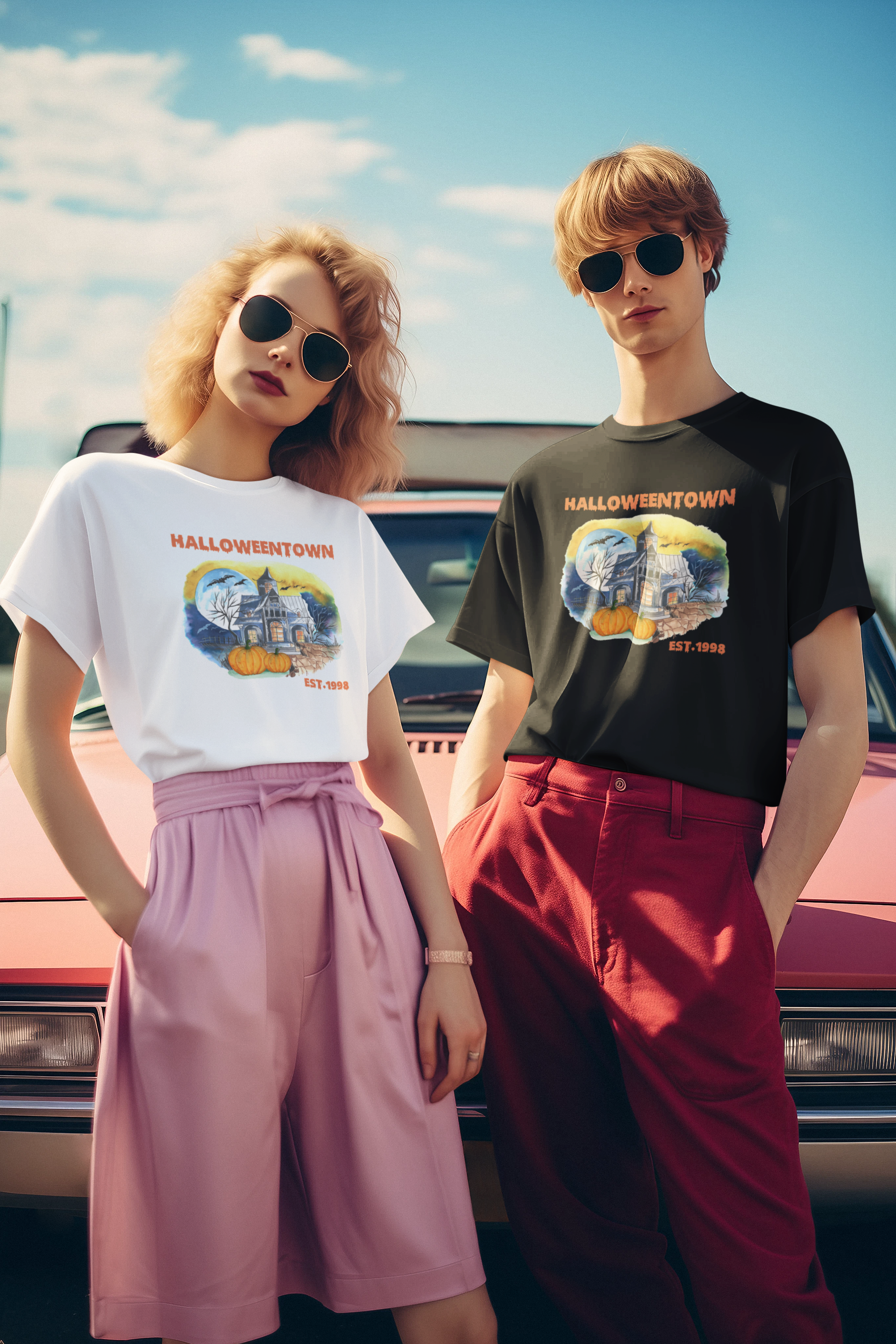 Halloween Town - Unisex Jersey Short Sleeve Tee