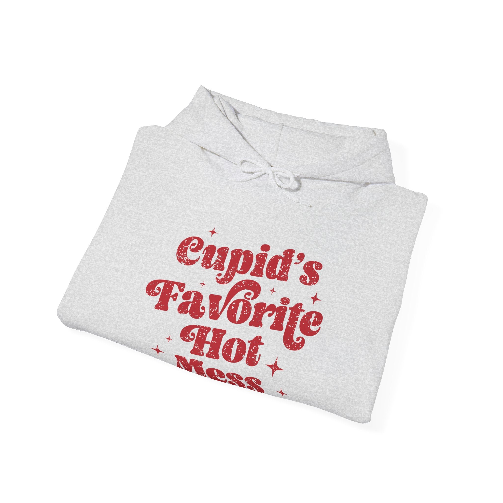 Cupid's Favourite Hot Mess Valentines Hoodie – Cozy Valentine’s Day Hoodie