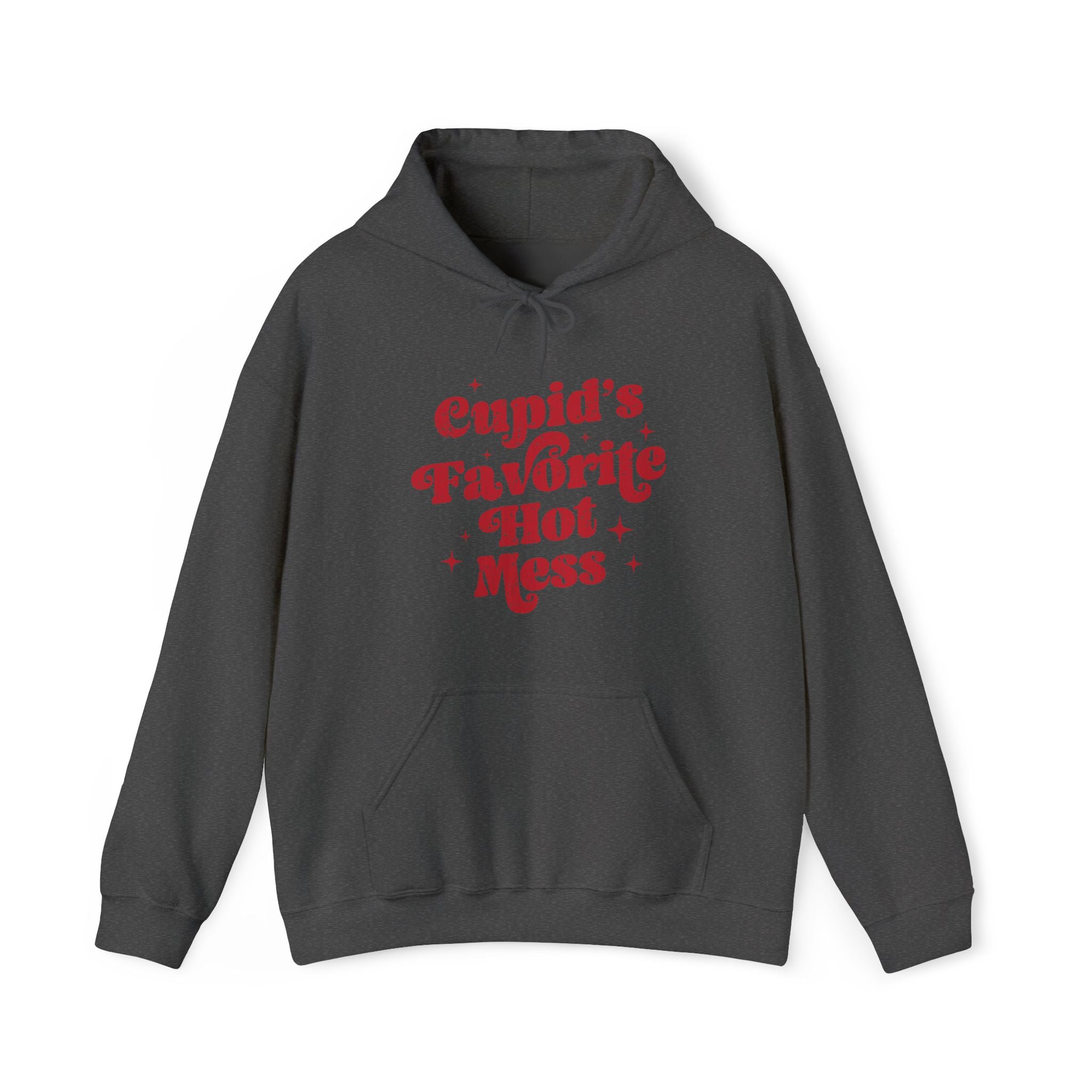Cupid's Favourite Hot Mess Valentines Hoodie – Cozy Valentine’s Day Hoodie