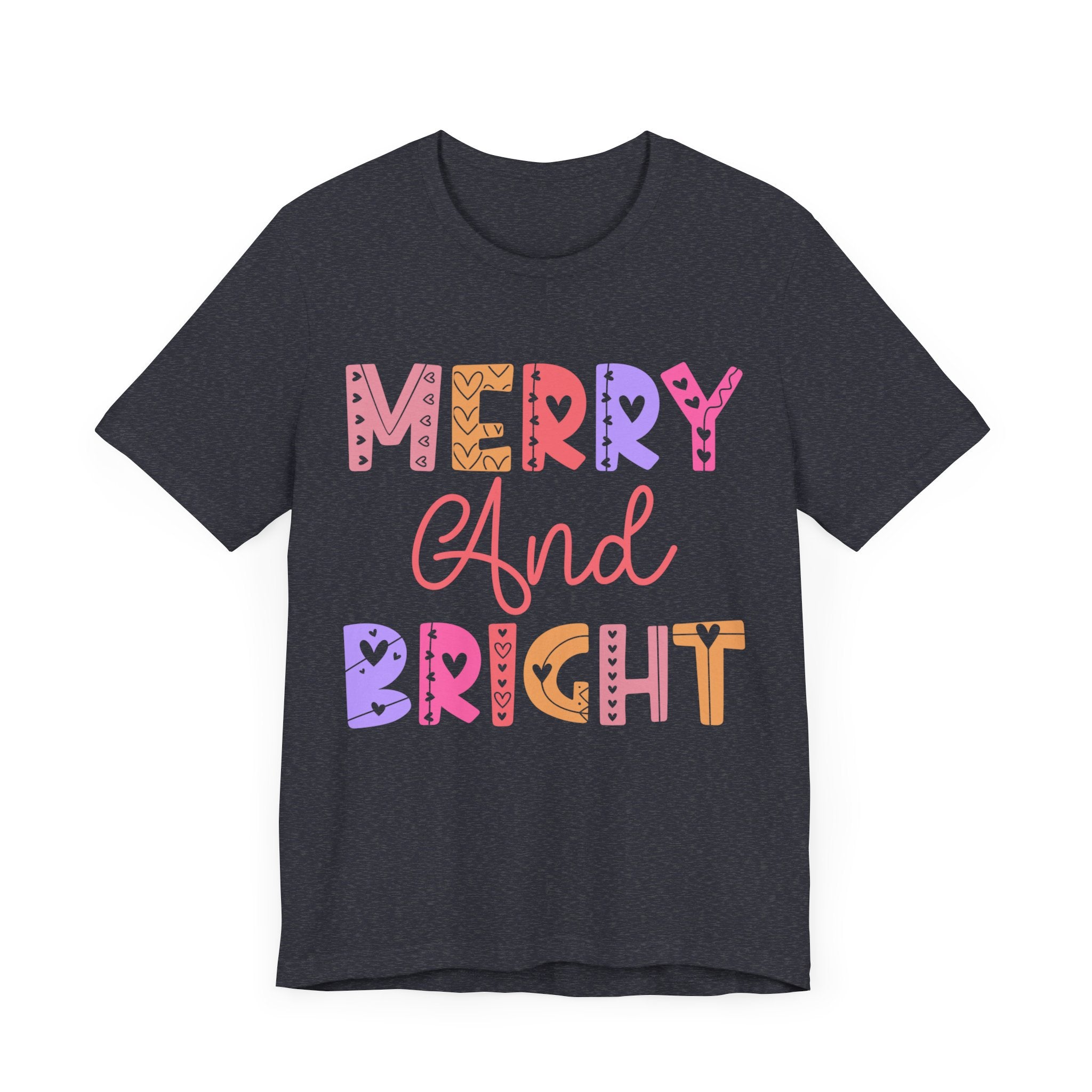 Merry and Bright - Unisex Jersey Short Sleeve Tee