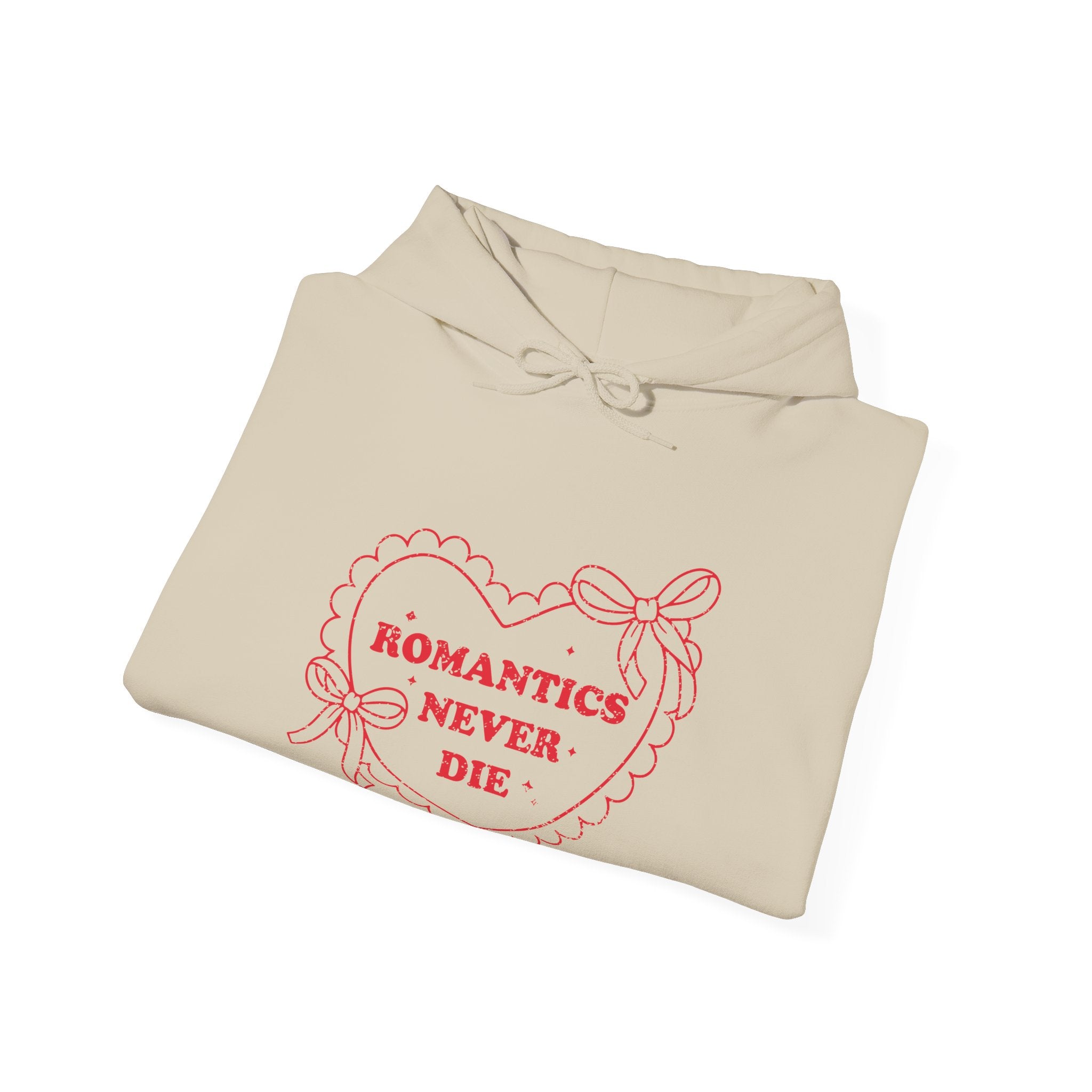 Romantics Never Die Valentine Hoodie – Cute Valentine’s Day Hoodie