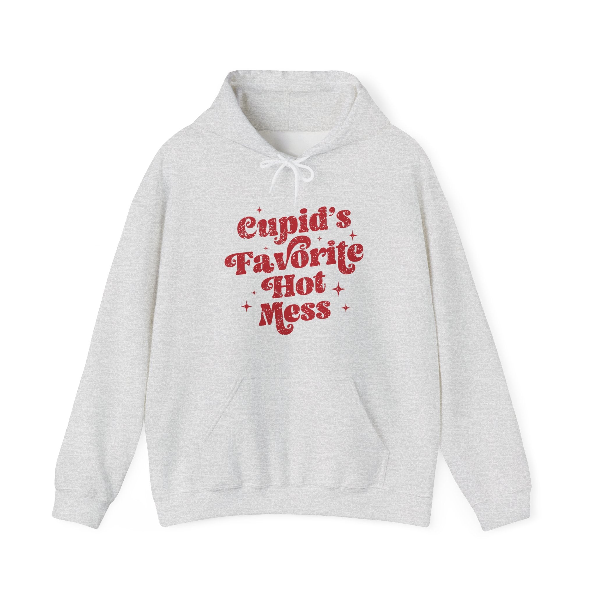 Cupid's Favourite Hot Mess Valentines Hoodie – Cozy Valentine’s Day Hoodie