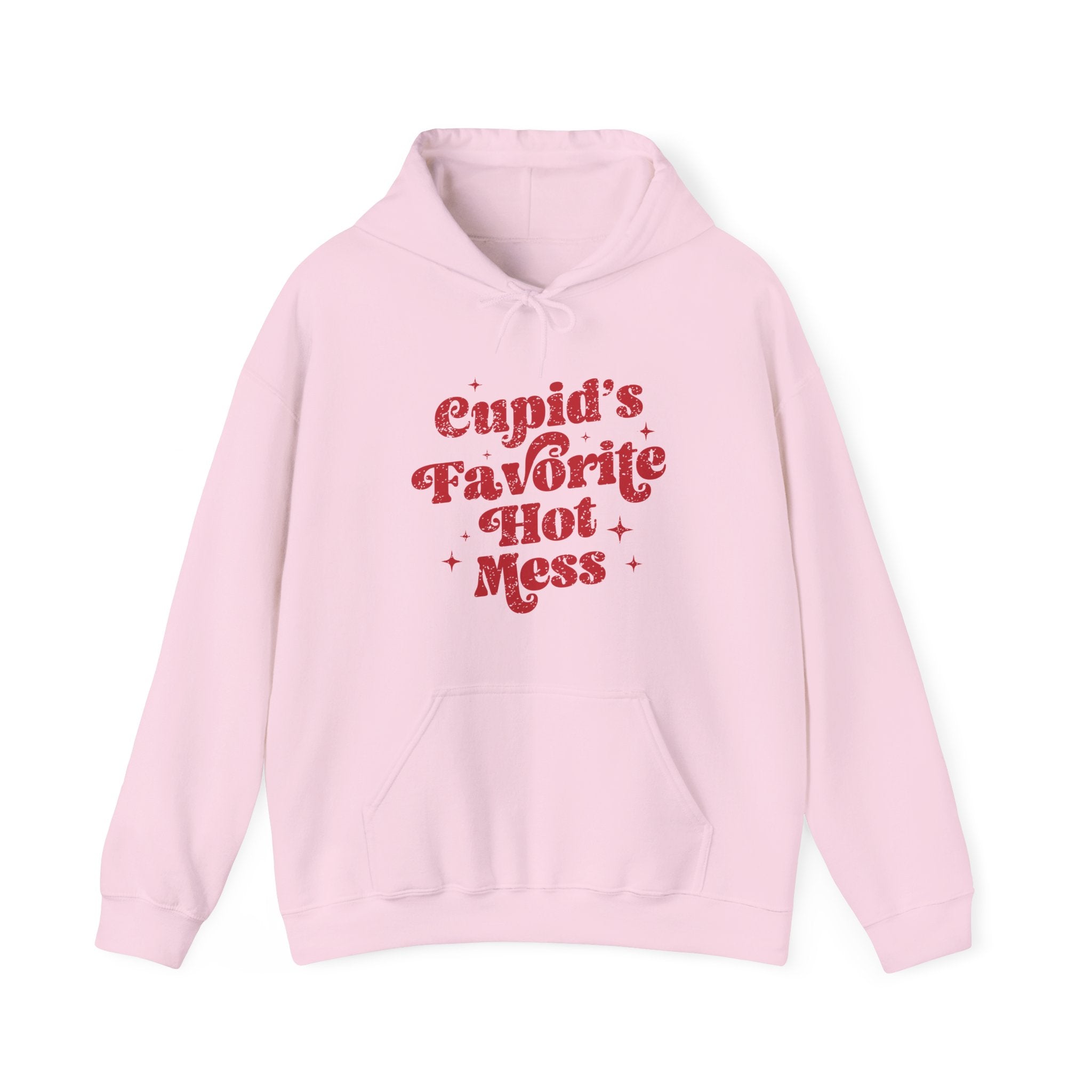 Cupid's Favourite Hot Mess Valentines Hoodie – Cozy Valentine’s Day Hoodie