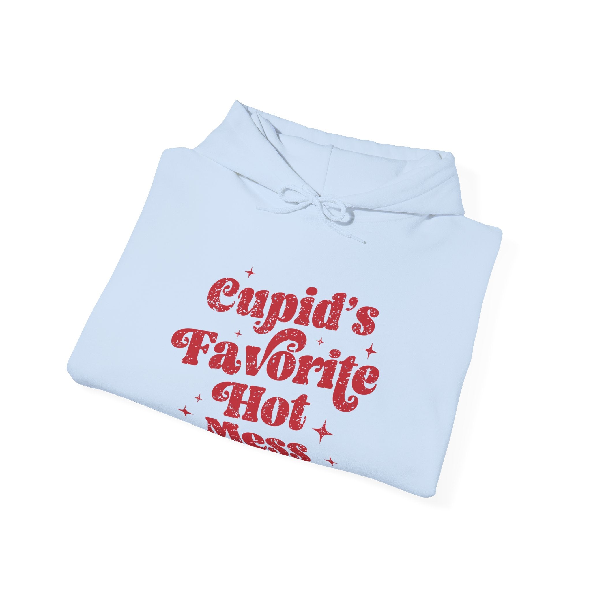 Cupid's Favourite Hot Mess Valentines Hoodie – Cozy Valentine’s Day Hoodie