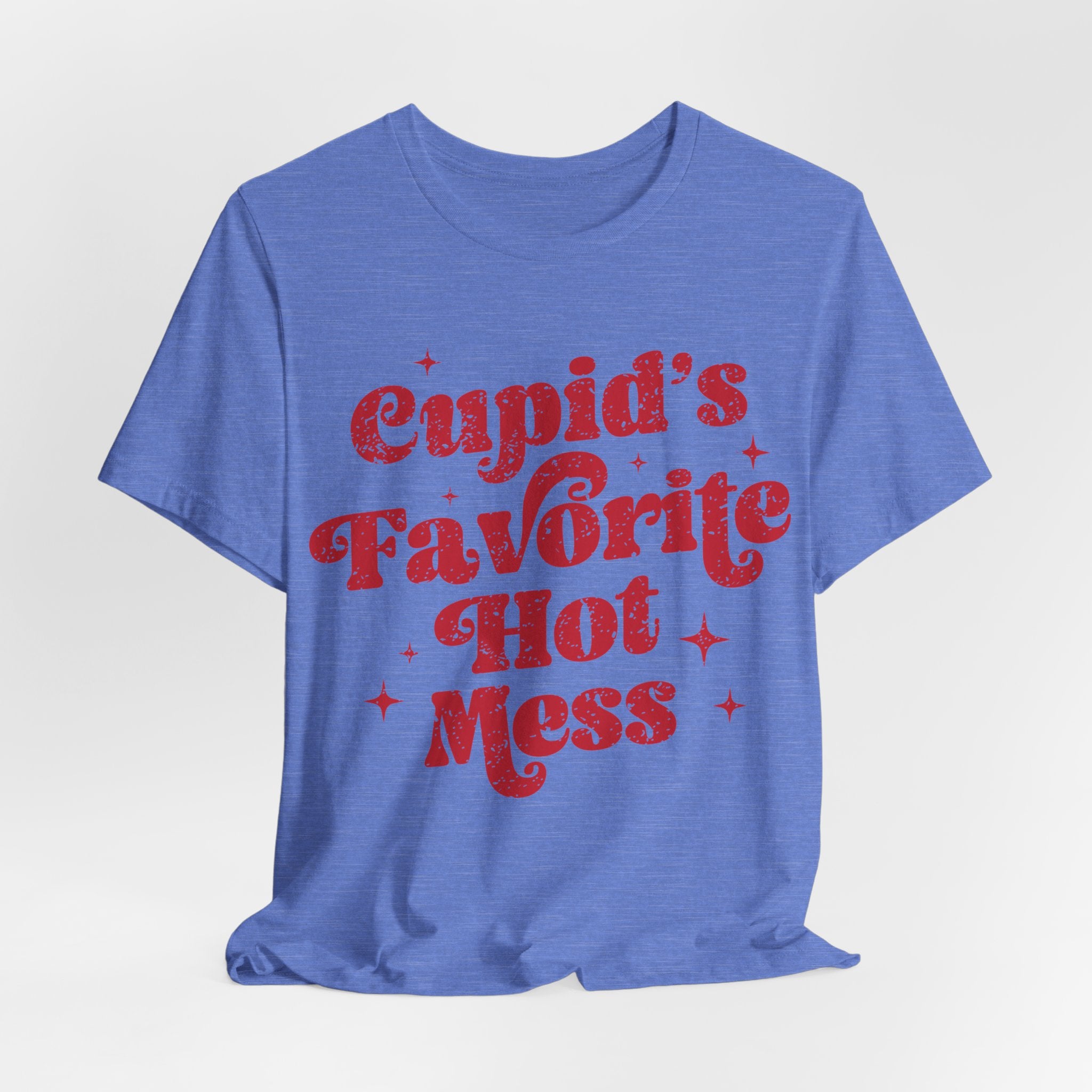 Cupid’s Favourite Hot Mess Valentines Shirt –  Cheeky Love Graphic Shirt