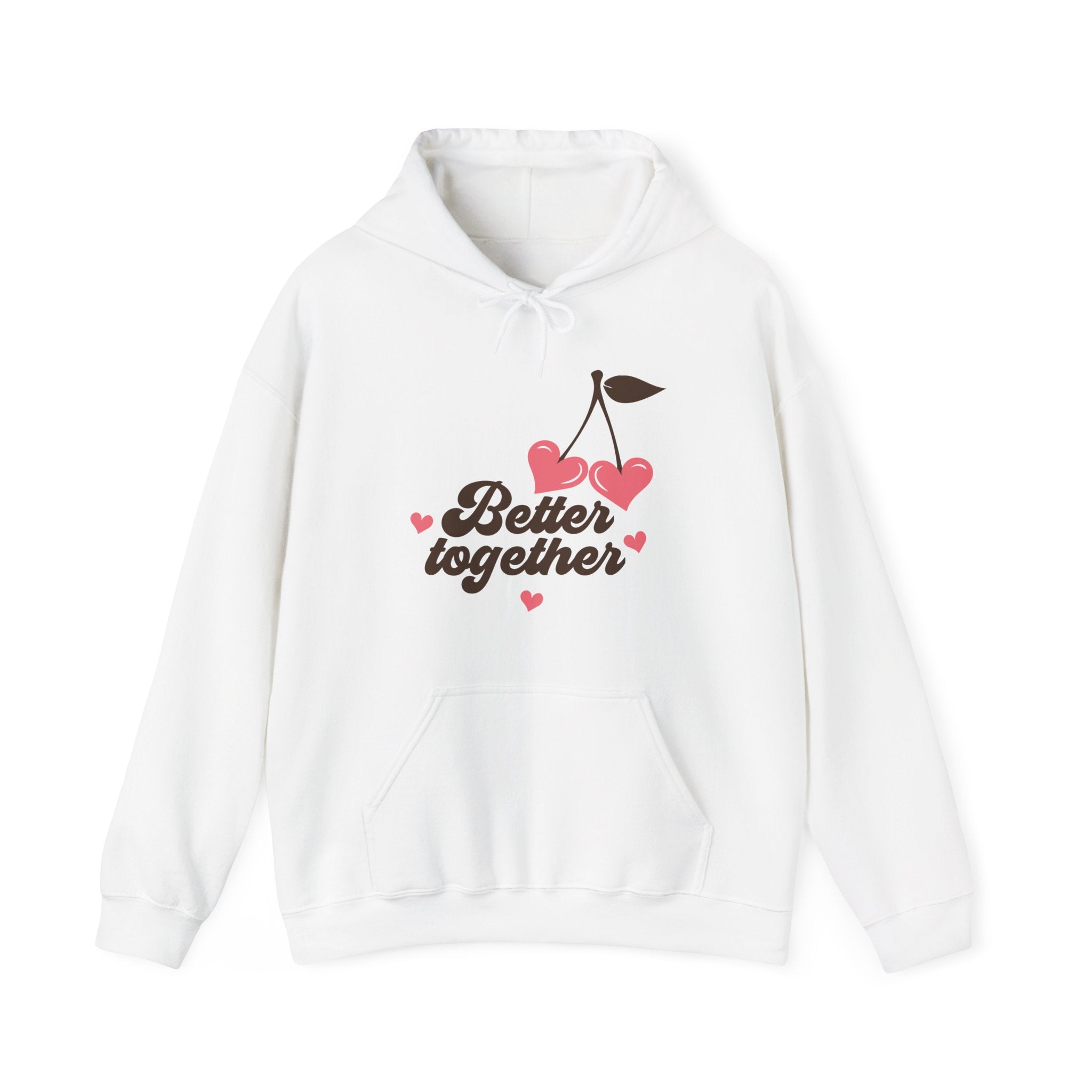 Better Together Valentines Hoodie – Cute Couple Valentine’s Day Hoodie