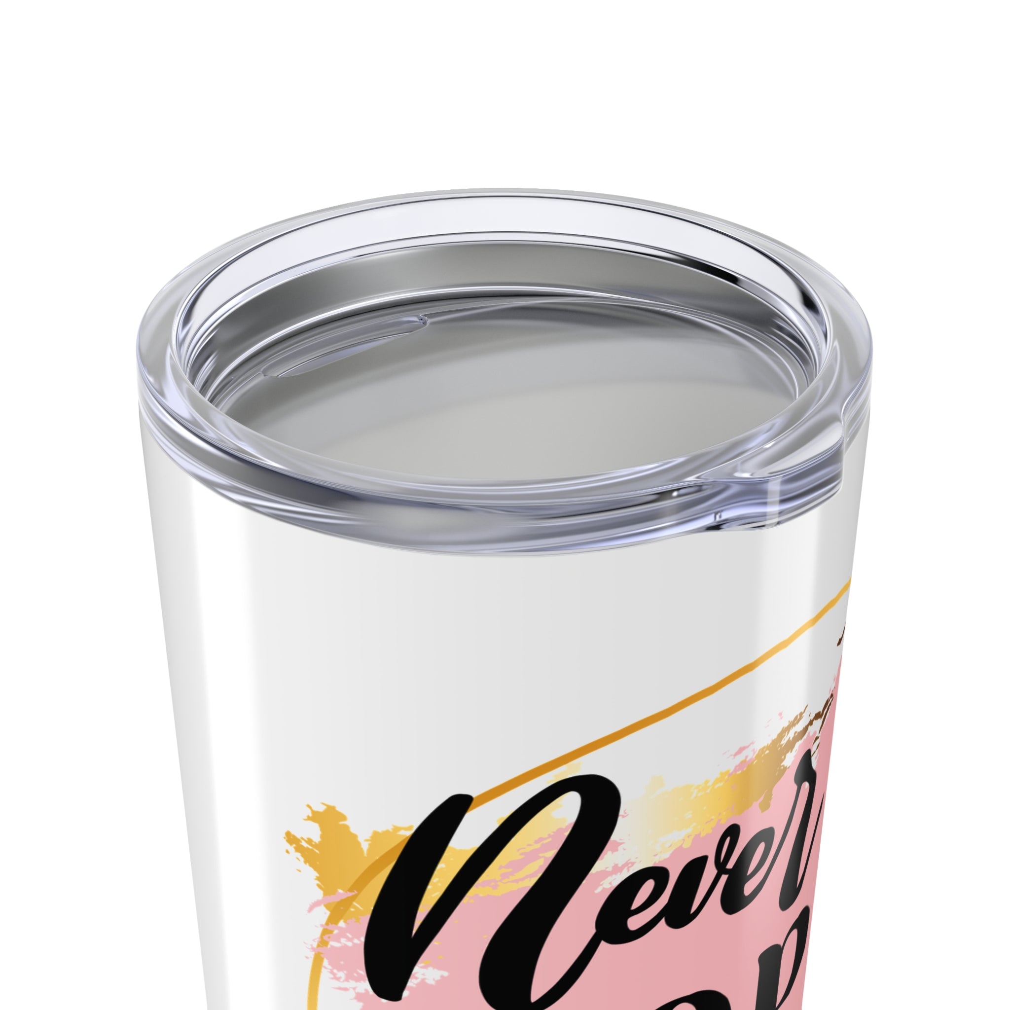 Dreamer Tumbler 20oz - Never Stop Dreaming, Motivational Travel Mug, Inspiring Gift for Her, Stylish Drinkware, Positive Affirmation Cup