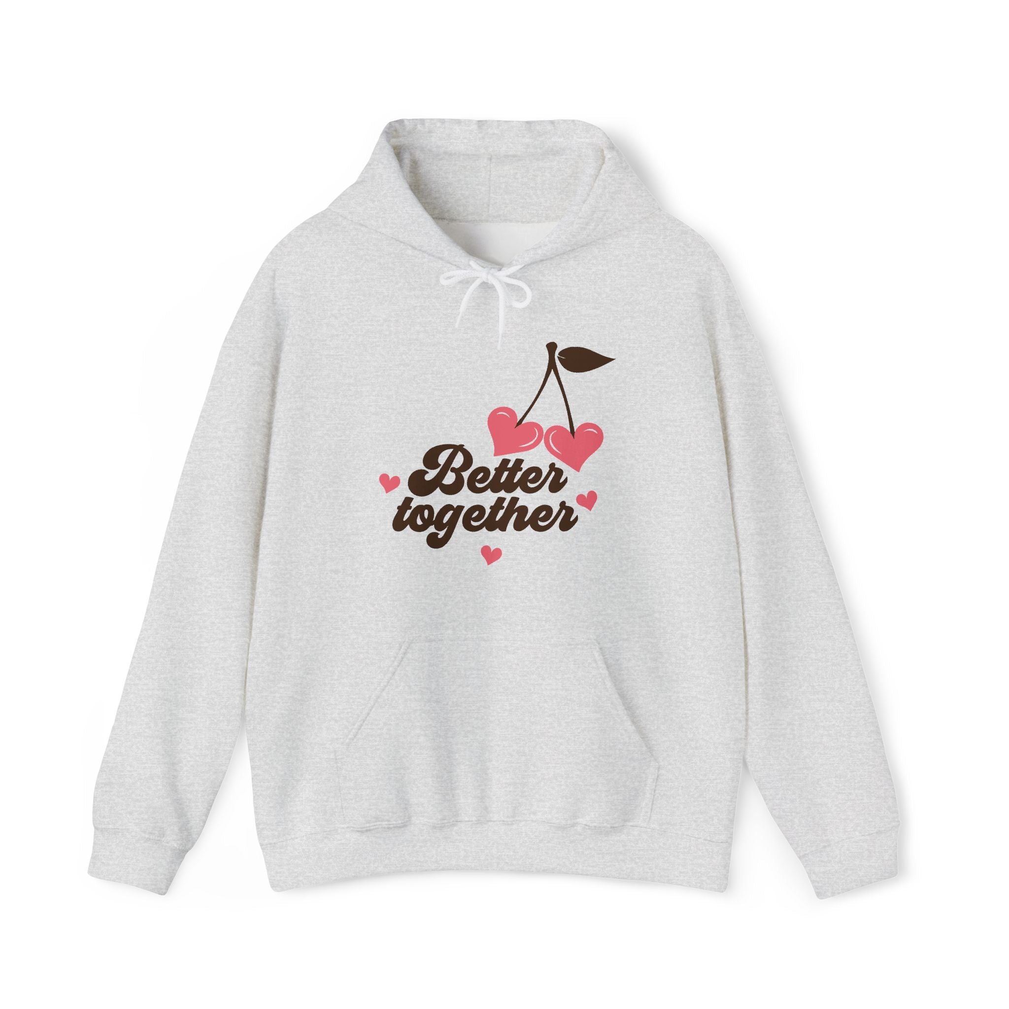 Better Together Valentines Hoodie – Cute Couple Valentine’s Day Hoodie