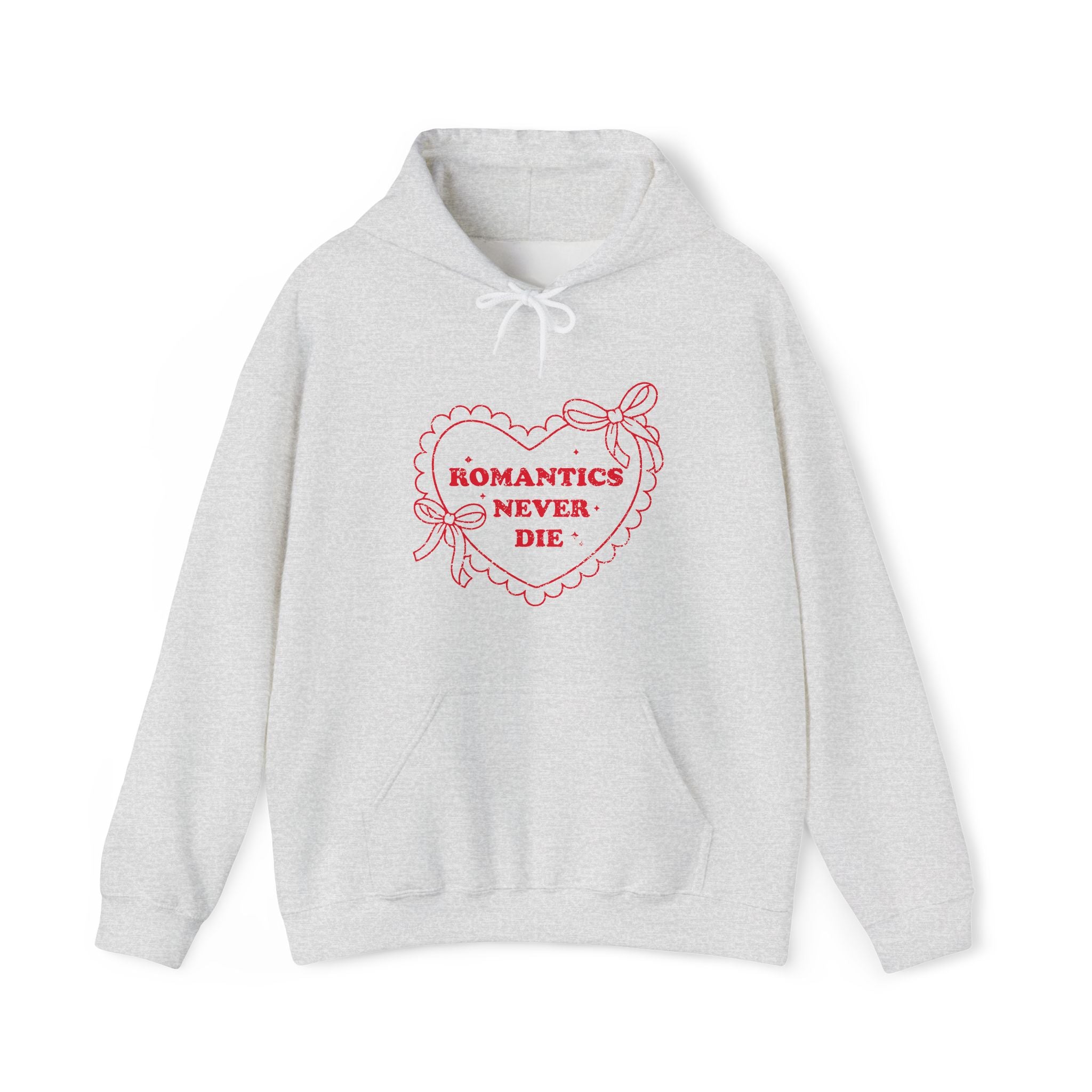 Romantics Never Die Valentine Hoodie – Cute Valentine’s Day Hoodie