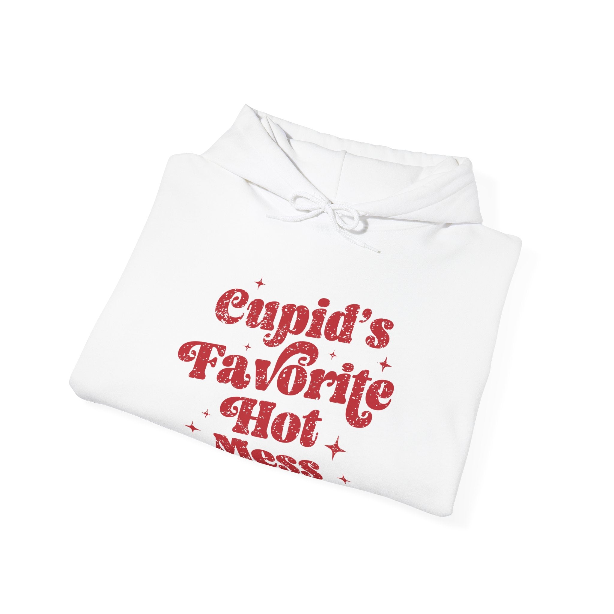 Cupid's Favourite Hot Mess Valentines Hoodie – Cozy Valentine’s Day Hoodie