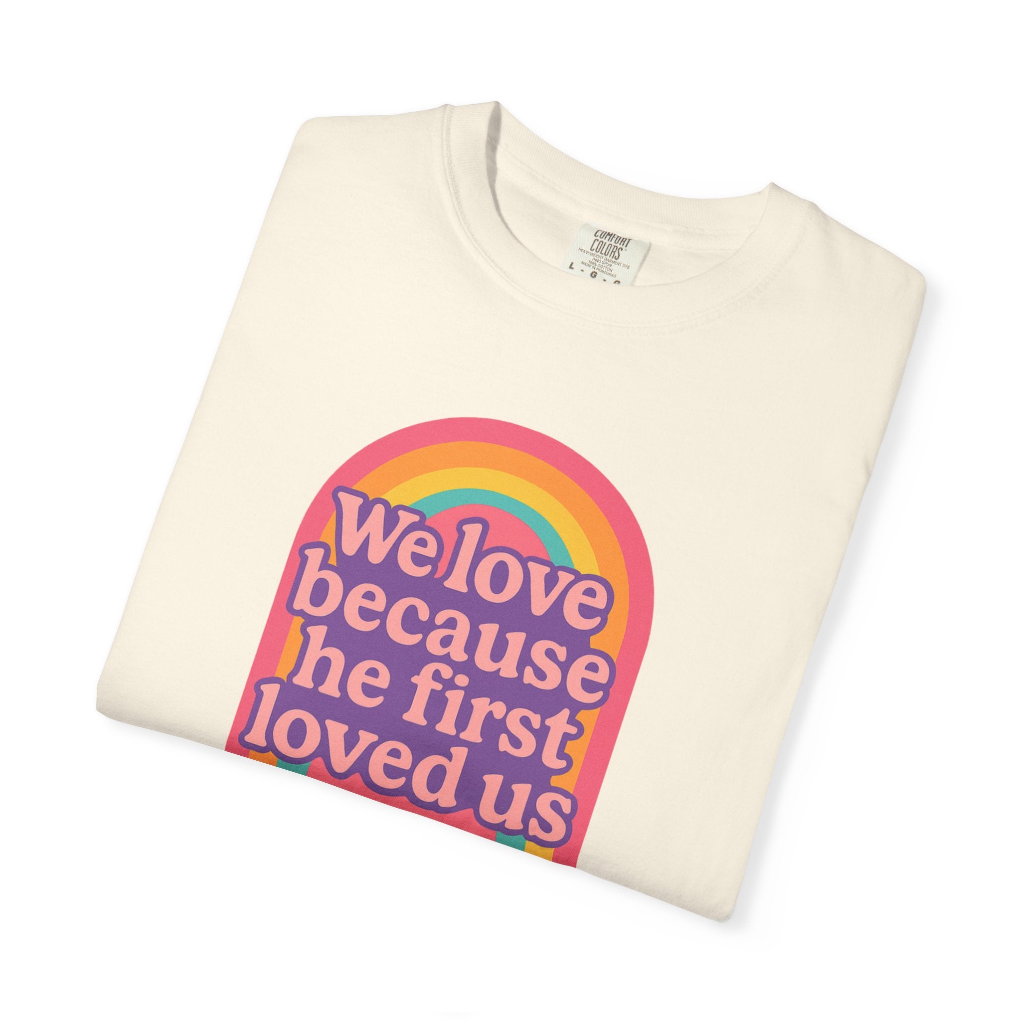 Colorful Faith-Inspired T-Shirt, Motivational Apparel, Inspirational Gift, Rainbow Tee, Summer Outfit, Unisex Casual Wear