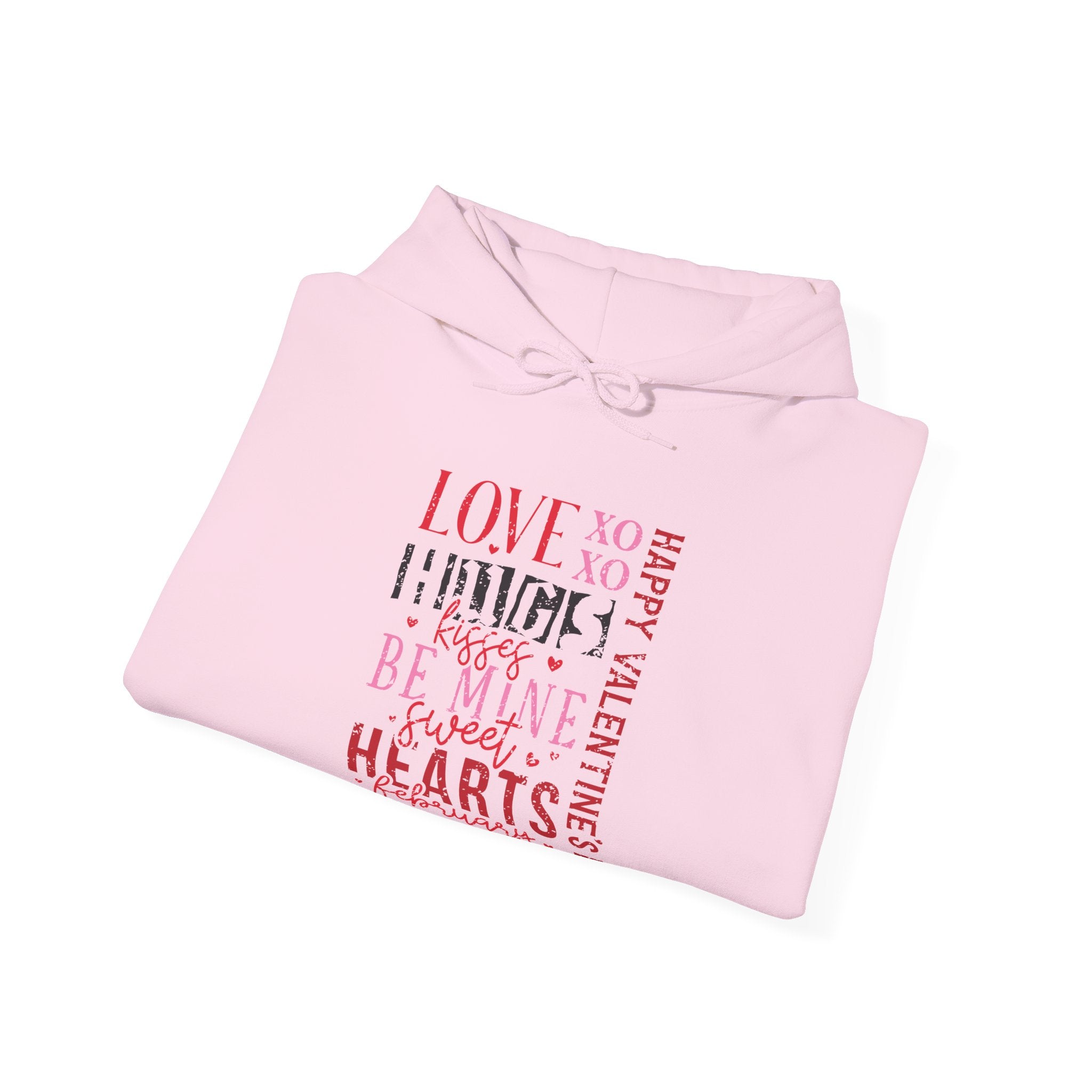 Love Hug Kisses Valentines Hoodie – Cozy Valentine’s Day Hoodie