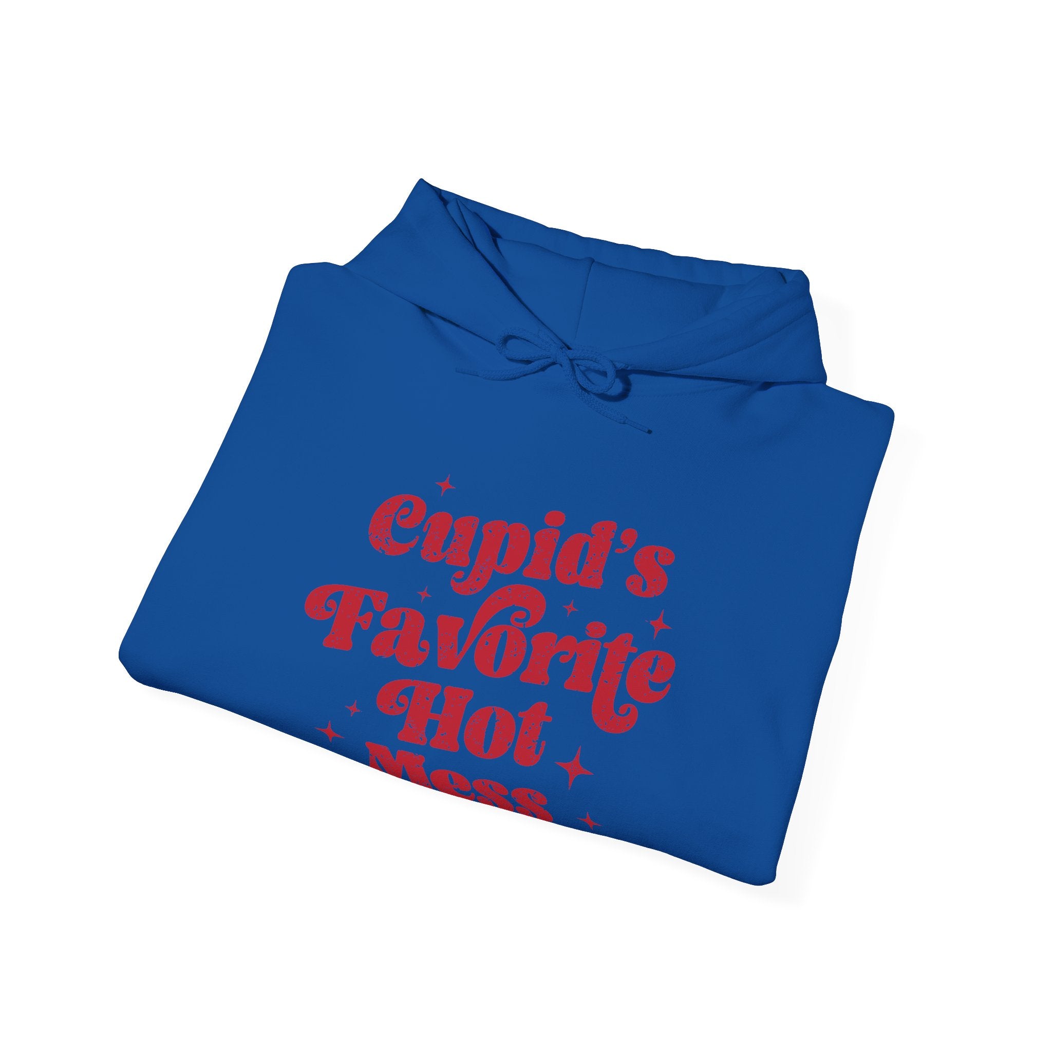 Cupid's Favourite Hot Mess Valentines Hoodie – Cozy Valentine’s Day Hoodie