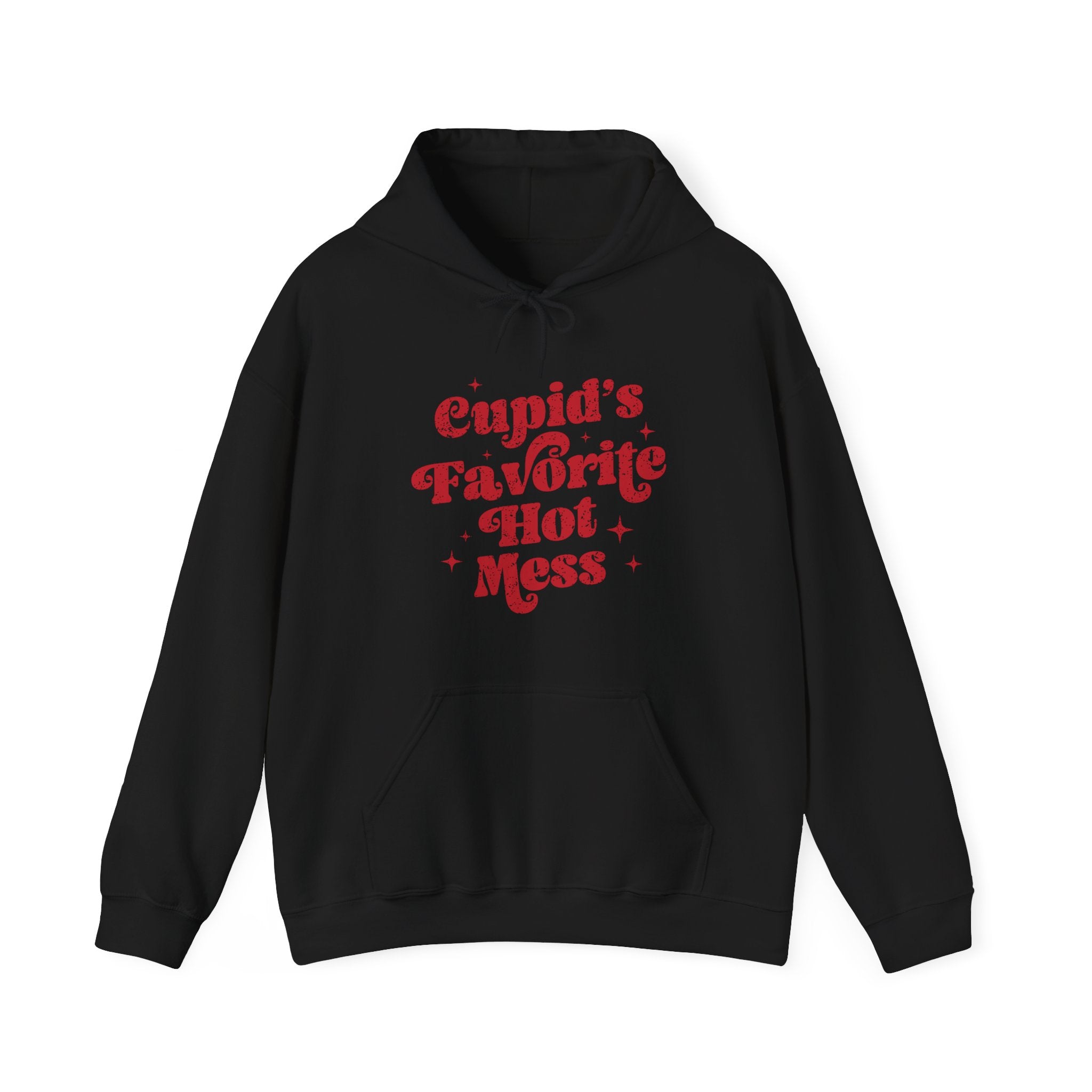 Cupid's Favourite Hot Mess Valentines Hoodie – Cozy Valentine’s Day Hoodie