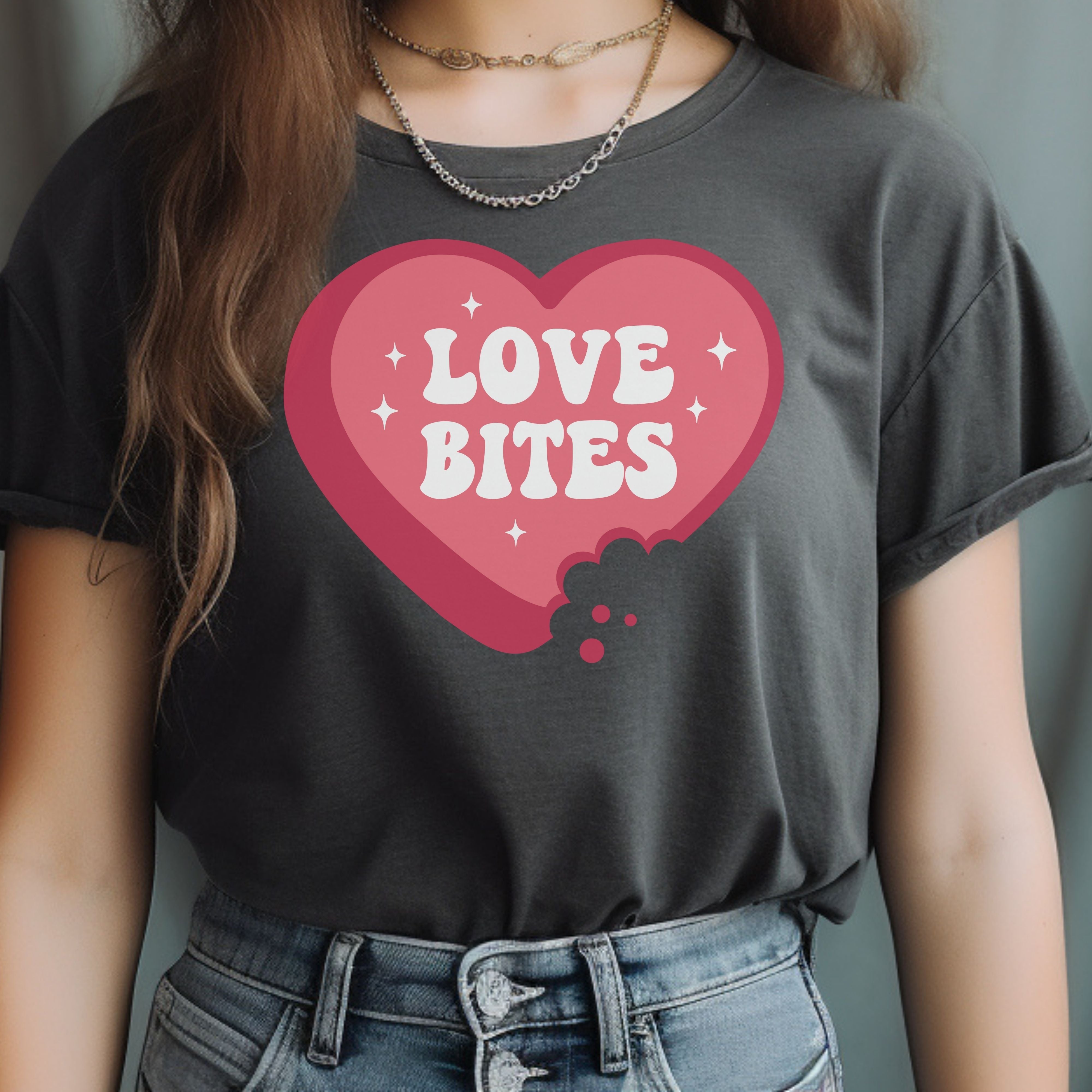 Love Bites Valentines Shirt – Cute Funny Valentine’s Day Tee