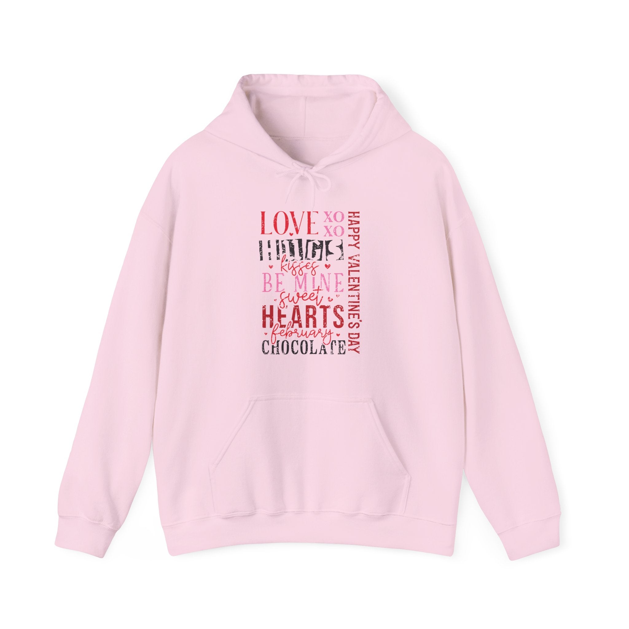 Love Hug Kisses Valentines Hoodie – Cozy Valentine’s Day Hoodie
