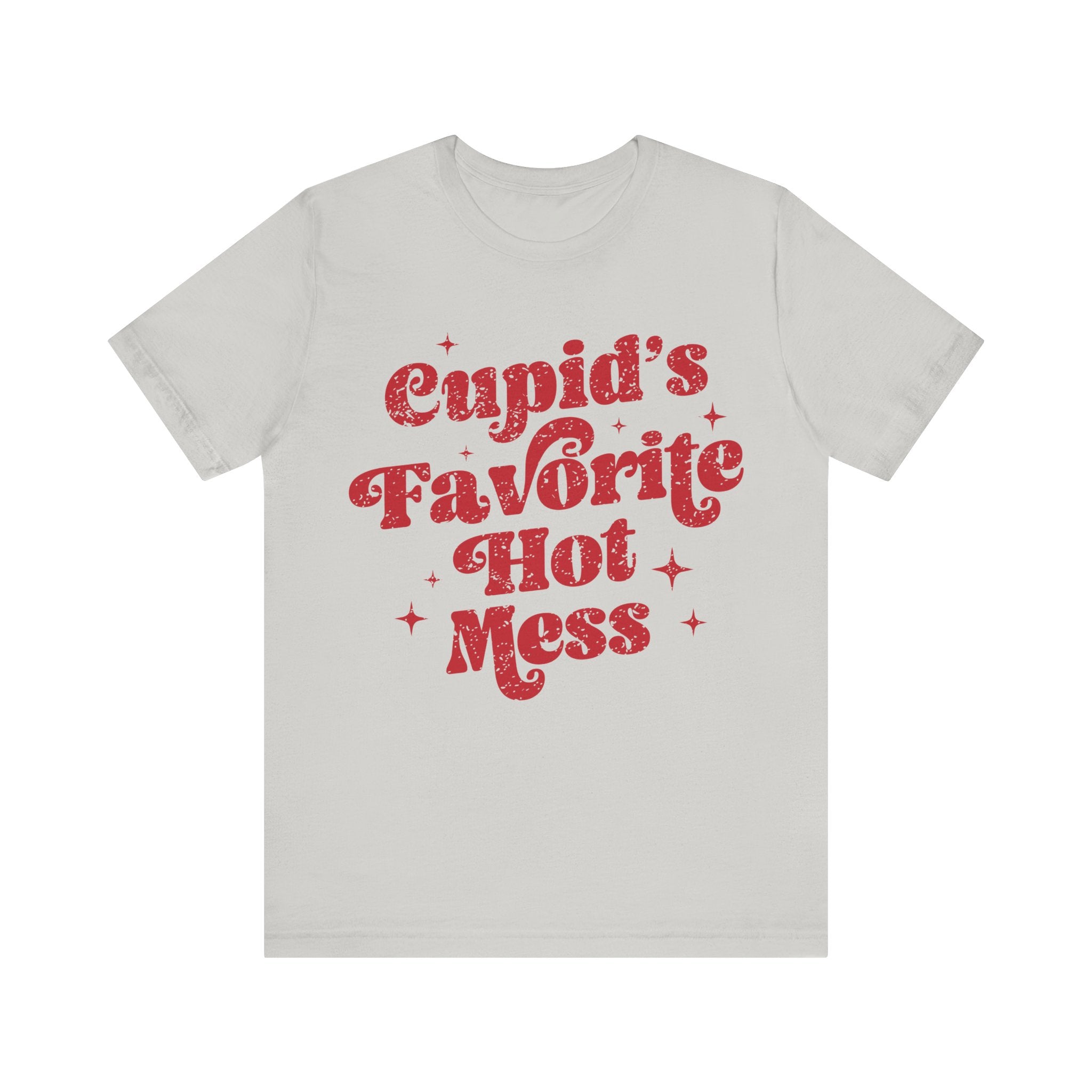 Cupid’s Favourite Hot Mess Valentines Shirt –  Cheeky Love Graphic Shirt