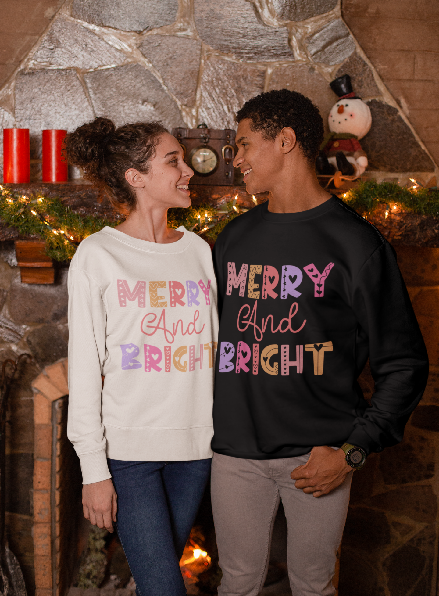 Merry and Bright - Unisex Sweatshirt